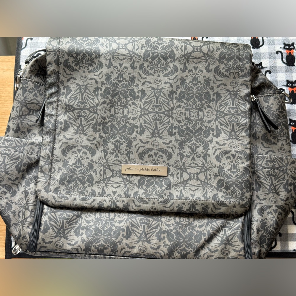 Petunia Pickle Bottom nightmare before Christmas diaper bag